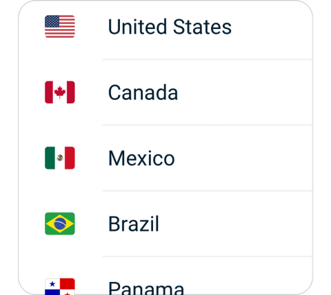 Mfswgj connect step 2, choose VPN server location